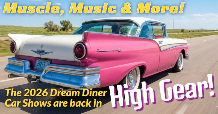 Classic Cars Return to Our Classic Diner Image